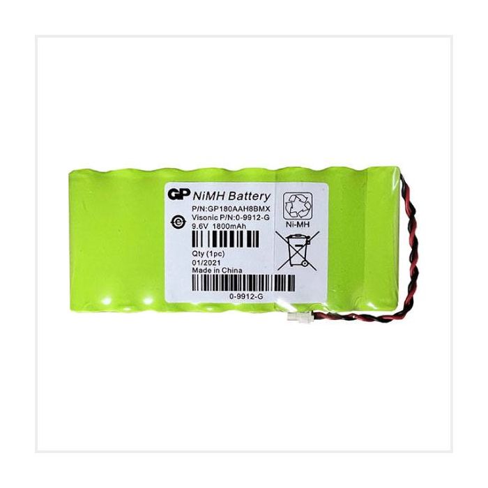 Visonic Ni-MH 9.6V 1800mAh (8x1.2V AA), 0-9912-G