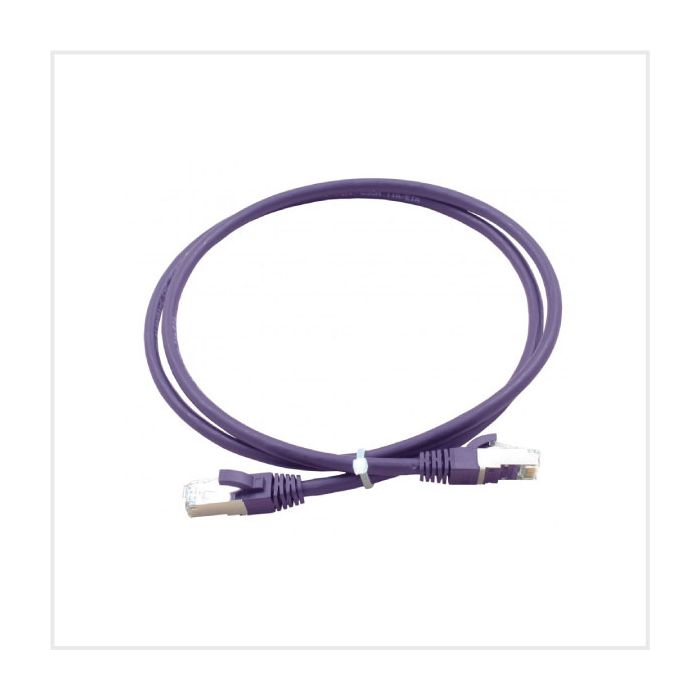 Connectix C6A 0.5m Patch Lead Purple, 003-010-005-08