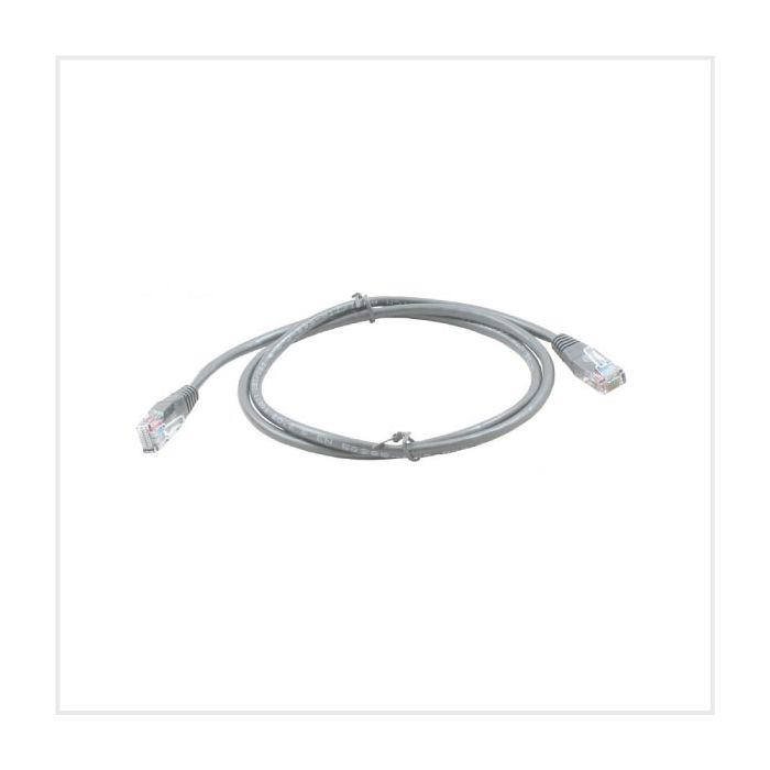 Connectix Cat5e 0.5m Booted Patch Lead Grey, 003-3NB4-005-01C