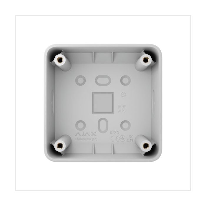 Ajax SurfaceMounting Box, 107589.293.WH