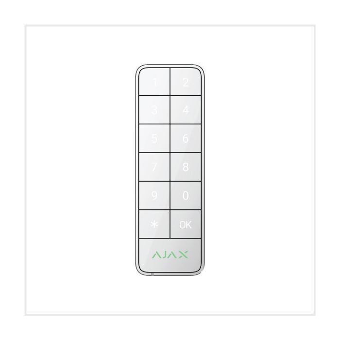 Ajax Superior Keypad Outdoor Fibra ASP, 117759.285.WH