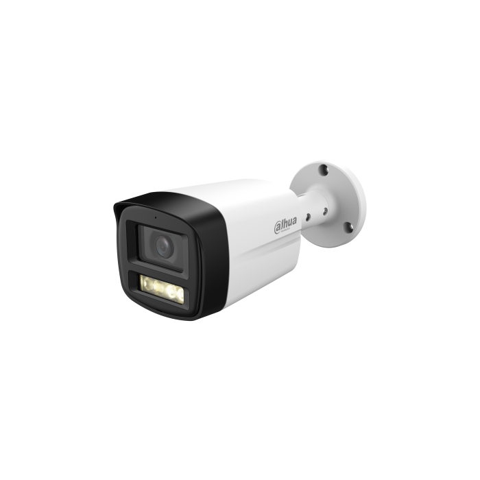 Dahua Smart Dual Light Bullet Camera with 3.6mm Fixed Lens., DH-HAC-HFW1239TLMP-A-LED-0360B-S3 Dahua Smart Dual Light Bullet Camera with 3.6mm Fixed Lens., DH-HAC-HFW1239TLMP-A-LED-0360B-S3
