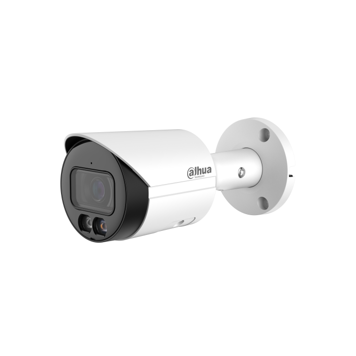 Dahua 4MP Smart Dual Light Bullet Camera with 2.8mm Fixed Lens., DH-IPC-HFW2449SP-S-IL-0280B