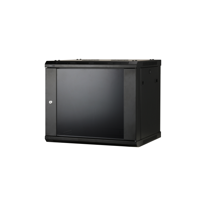 19 inch 9U rack cabinet with 400mm depth and 40kg load bearing capacity., DH-PFC200D-9U4D 19 inch 9U rack cabinet with 400mm depth and 40kg load bearing capacity., DH-PFC200D-9U4D
