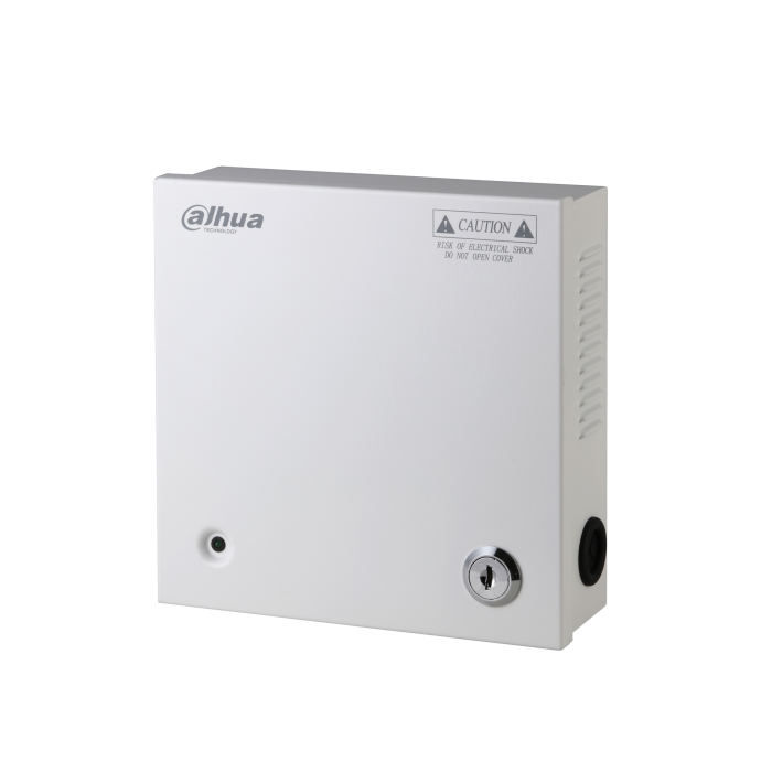 Dahua 5-Channel CCTV Distributed Power Supply Box with DC12V output., DH-PFM340-5CH
