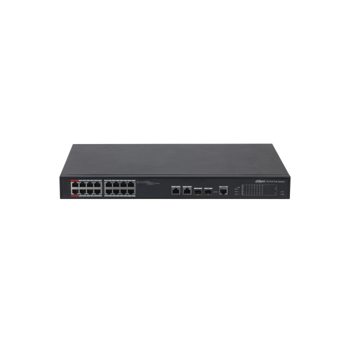 Dahua Layer 2 Management PoE Switch with 190W Power Budget., DH-PFS4218-16ET-190-V3 Dahua Layer 2 Management PoE Switch with 190W Power Budget., DH-PFS4218-16ET-190-V3