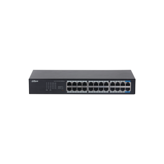 24-Port Gigabit Ethernet Switch with full metal design and fanless operation., DH-S3024-24GT 24-Port Gigabit Ethernet Switch with full metal design and fanless operation., DH-S3024-24GT