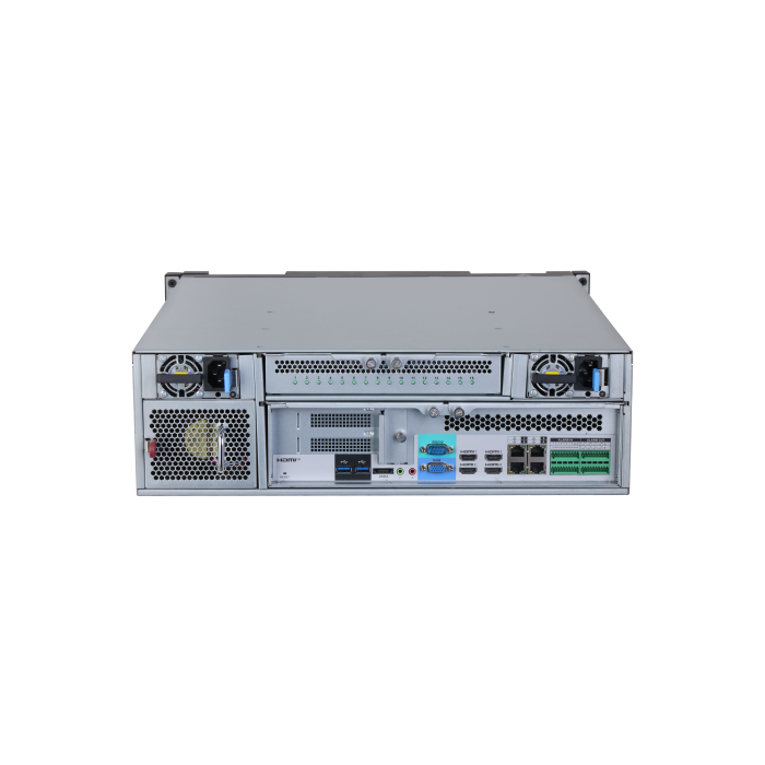 Dahua Industrial Video Storage Server with 16-bay 3U rack-mount chassis and 4 intelligent module cards., DHI-IVSS7116DR-4I
