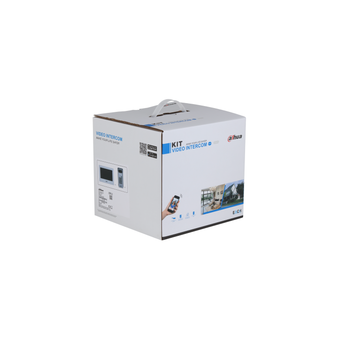 Dahua Video Intercom Kit with 7-inch TFT Touch Screen Monitor and Aluminum Outdoor Station., DHI-KTX03 Dahua Video Intercom Kit with 7-inch TFT Touch Screen Monitor and Aluminum Outdoor Station., DHI-KTX03