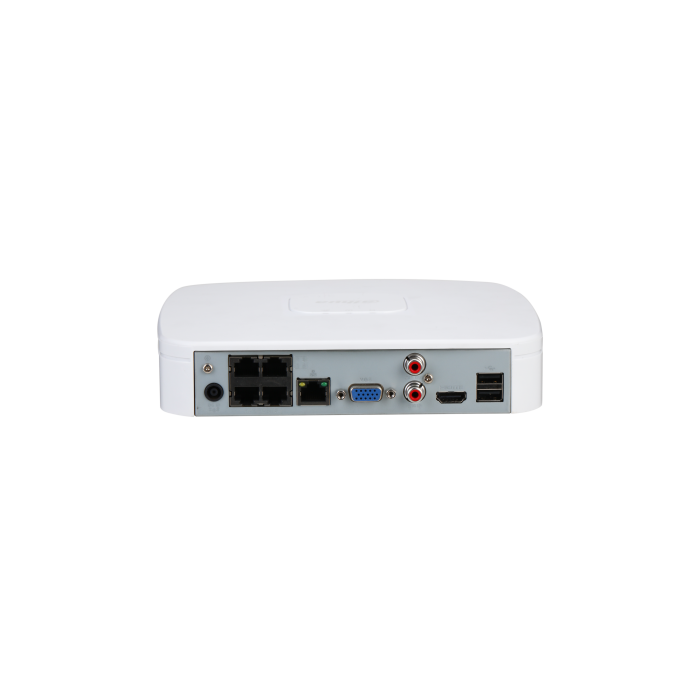 Dahua Network Video Recorder with AI-powered analytics and 16-channel 1080p decoding capability., DHI-NVR4104-P-EI Dahua Network Video Recorder with AI-powered analytics and 16-channel 1080p decoding capability., DHI-NVR4104-P-EI