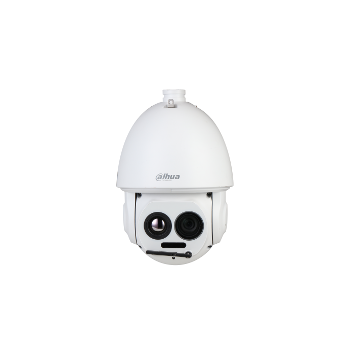 Dahua Thermal PTZ Camera with vanadium oxide uncooled focal plane detector and 4MP CMOS sensor., DHI-TPC-SD5641-TB19Z45-DC-S24-M