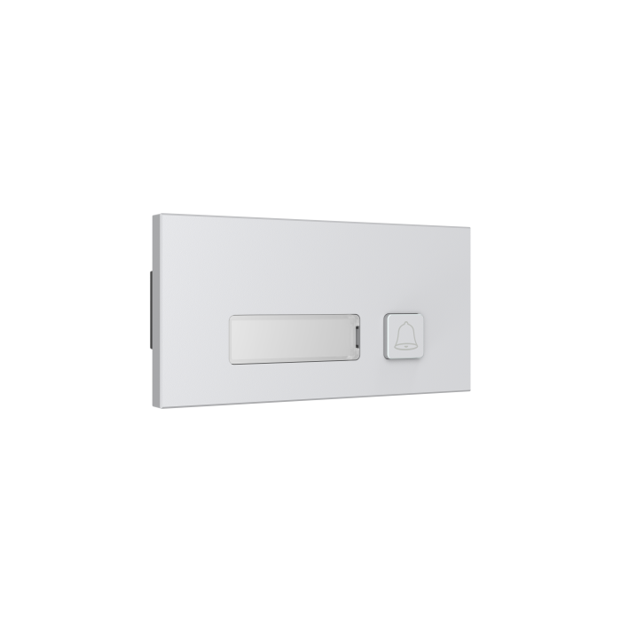 Dahua Modular Video Door Station Single Call Button Module with aluminum alloy casing., DHI-VTO4103F-MB1 Dahua Modular Video Door Station Single Call Button Module with aluminum alloy casing., DHI-VTO4103F-MB1
