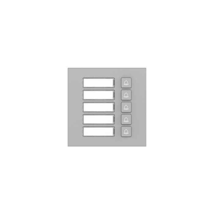 Dahua Modular Video Door Station Button Module with five call buttons., DHI-VTO4103F-MB5 Dahua Modular Video Door Station Button Module with five call buttons., DHI-VTO4103F-MB5