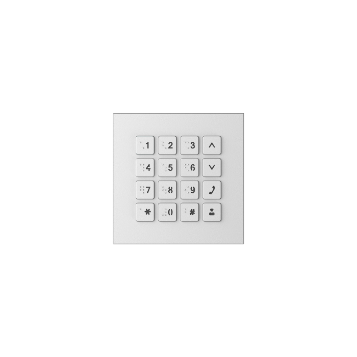 Dahua Modular Video Door Station Keypad Module with metal backlit keyboard., DHI-VTO4103F-MK Dahua Modular Video Door Station Keypad Module with metal backlit keyboard., DHI-VTO4103F-MK