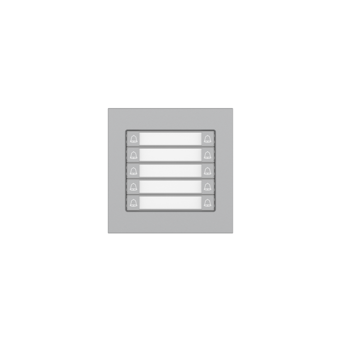 Dahua Modular Video Door Station Button Module with 10 Mechanical Buttons., DHI-VTO4202F-MDB10