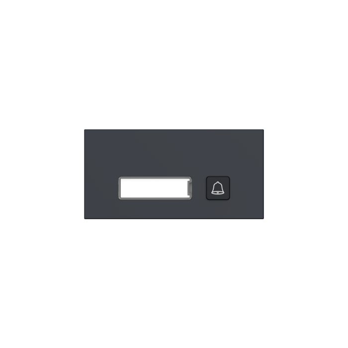 Dahua Single-Button Call Module for modular video door station systems., DHI-VTO4202FB-MB1-Black Dahua Single-Button Call Module for modular video door station systems., DHI-VTO4202FB-MB1-Black