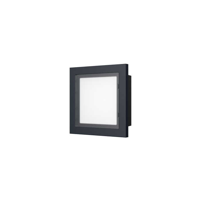 Dahua Information Announcement Display Panel Module for modular video intercom door stations., DHI-VTO4202FB-MI-Black