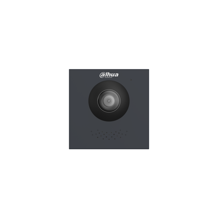 Dahua 2MP Modular Apartment Video Door Station with 168.6° Wide-Angle Fixed Lens., DHI-VTO4202FB-P-S3-Black