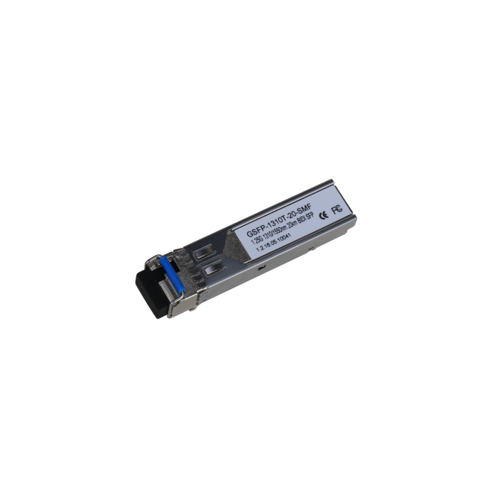 Single Mode Fiber Optic Media Converter with LC Port., GSFP-1310T-20-SMF