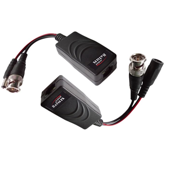 Video balun with power transmission supporting HDCVI 720P/1080P/4MP resolutions., PFM802 Video balun with power transmission supporting HDCVI 720P/1080P/4MP resolutions., PFM802