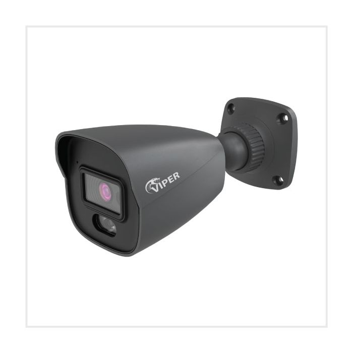 6MP Fixed Smart Dual-Illumination Bullet Camera with People Detection (Grey Housing), BULLETVIP-6IL-FG