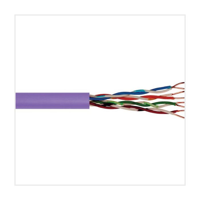 Cat5e 305m Purple – LSZH, CAT5E-305-P