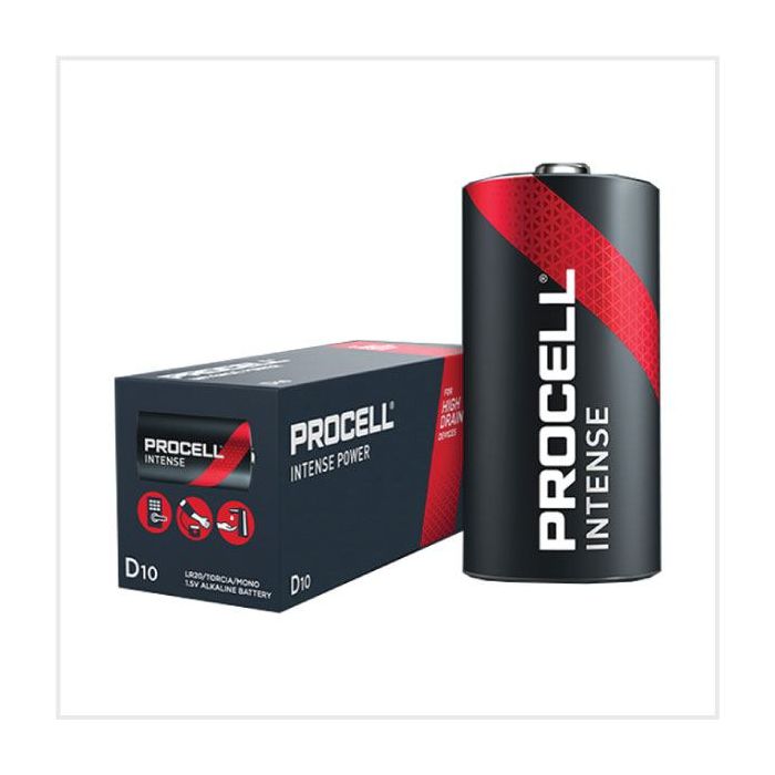 Procell Intense D Battery, Pack of 10, MN1300INTPX/10