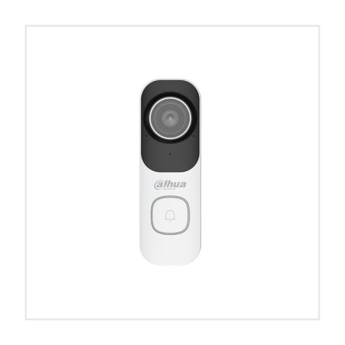 Dahua 4MP Wi-Fi Video Doorbell Camera, DH-IPC-DB41AP-0210B-WHITE