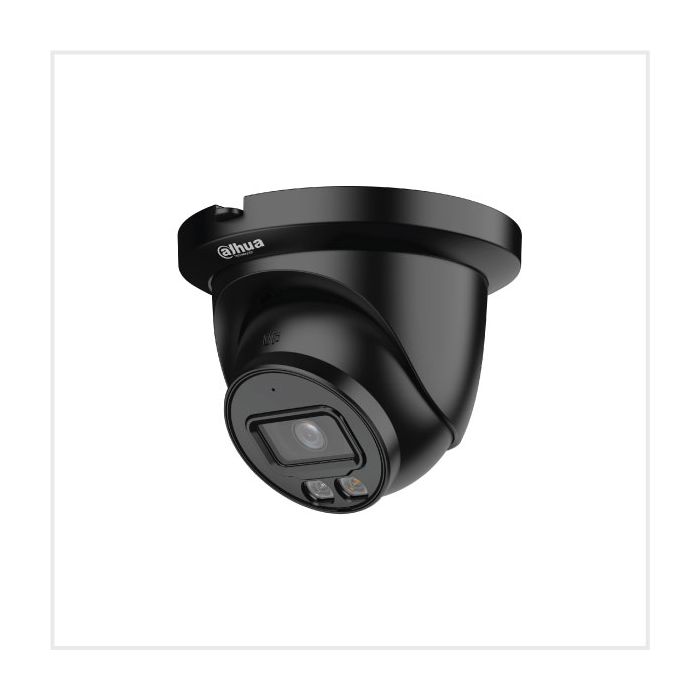 Dahua 6MP Eyeball Camera with 2.8mm Fixed Lens, Black Housing, DH-IPC-HDW2649TMP-S-PV-0280B-BLACK Dahua 6MP Eyeball Camera with 2.8mm Fixed Lens, Black Housing, DH-IPC-HDW2649TMP-S-PV-0280B-BLACK