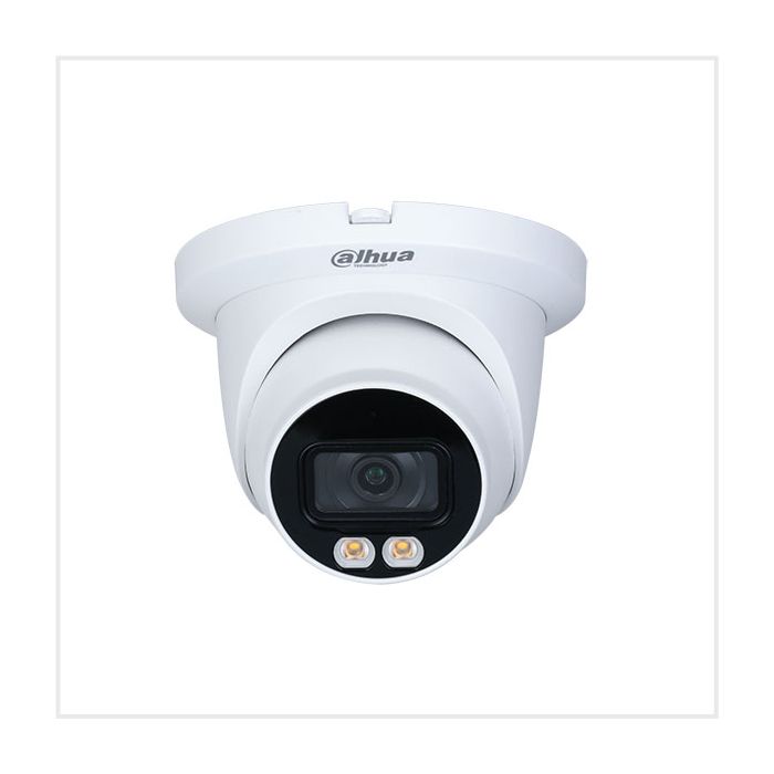 Dahua 8MP Active Deterrence Turret Camera, DH-IPC-HDW3849HP-AS-PV-0360B Dahua 8MP Active Deterrence Turret Camera, DH-IPC-HDW3849HP-AS-PV-0360B