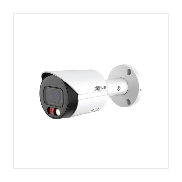 Dahua 4MP Smart Dual Light Fixed-focal Bullet WizSense Network Camera, DH-IPC-HFW2449SP-S-IL-0280B