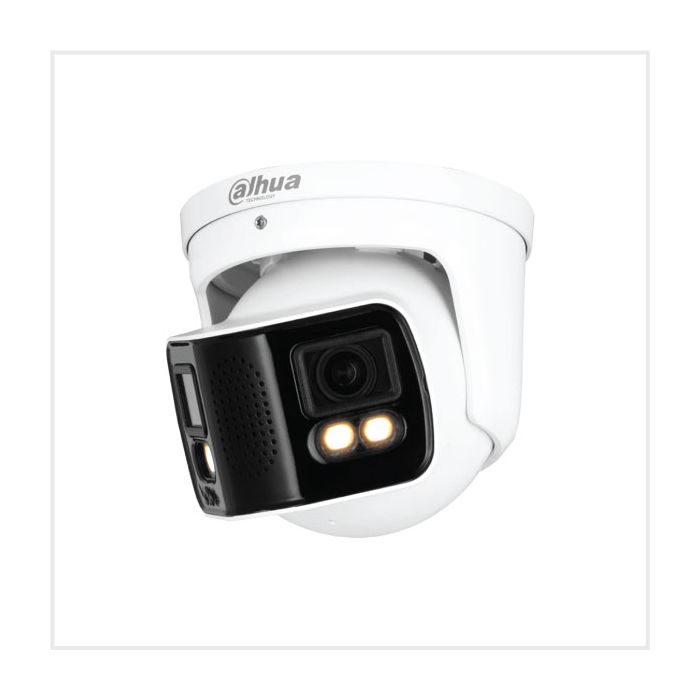 2x4MP Full-colour Duo Splicing WizMind Active Deterrent Network Camera, DH-IPC-PDW5849-A180-E2-ASTE