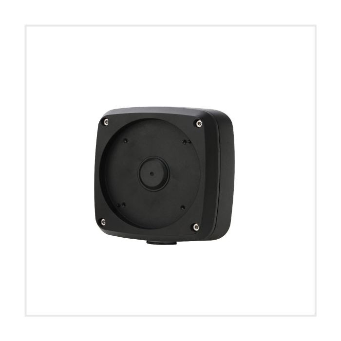 Dahua Water-proof Junction Box BLACK - Round base, DH-PFA124-B