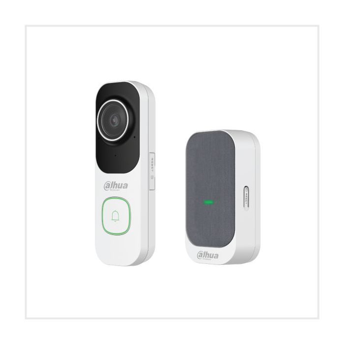 Dahua Wireless White Doorbell Kit, DH-VDKP01-WG Dahua Wireless White Doorbell Kit, DH-VDKP01-WG