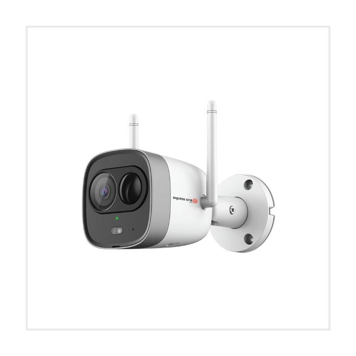 Express One 2MP Active Deterrence Wi-Fi Bullet Camera, EXP-BUL-2MP-FW-A Express One 2MP Active Deterrence Wi-Fi Bullet Camera, EXP-BUL-2MP-FW-A