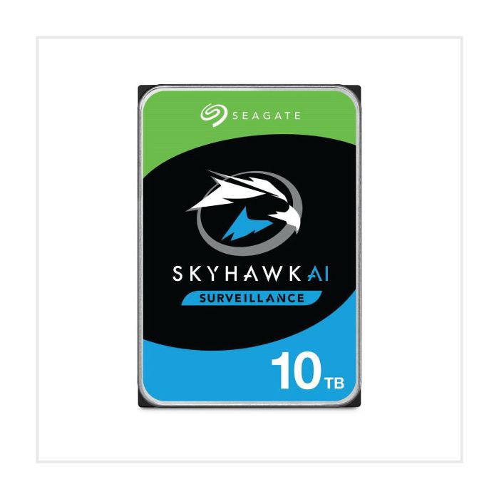 10TB HDD Seagate Skyhawk AI Surveillance, HDD-ST10000VE001