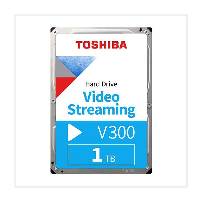 Toshiba Video Streaming V300 Hard Drive (HDD) with 1TB Storage, HDD-TOSHIBAV3-1TB