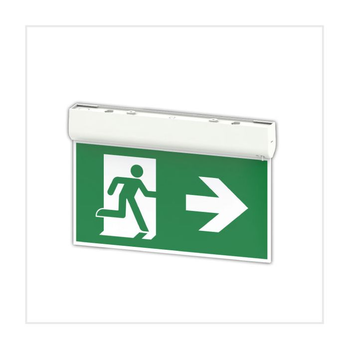 Multi-Install Exit Sign, PTSIGN-1W-MT