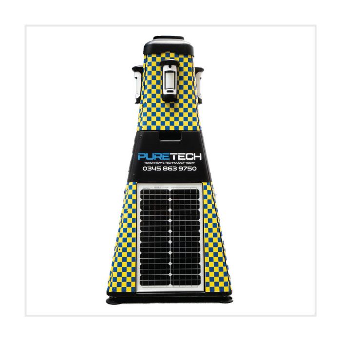 RapiDetect - Solar Power Ajax Rapid Deployable Tower with 360-Degree View, RAPIDETECT.41.PHOD