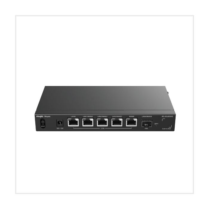 6-Port Multi-Gigabit Cloud-Managed Enterprise Router, RG-EG406XS 6-Port Multi-Gigabit Cloud-Managed Enterprise Router, RG-EG406XS