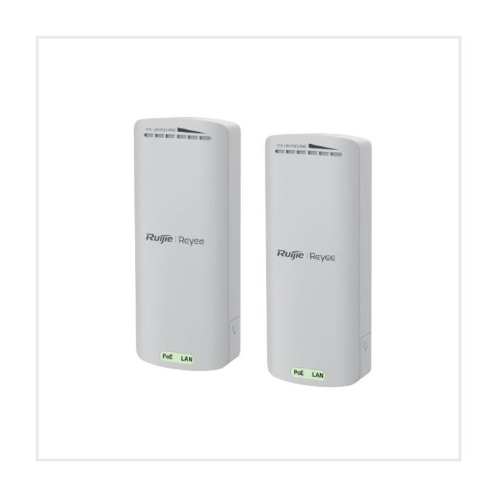 Reyee 2.4GHz Dual-stream 500m Wireless Bridge, RG-EST100-E Reyee 2.4GHz Dual-stream 500m Wireless Bridge, RG-EST100-E