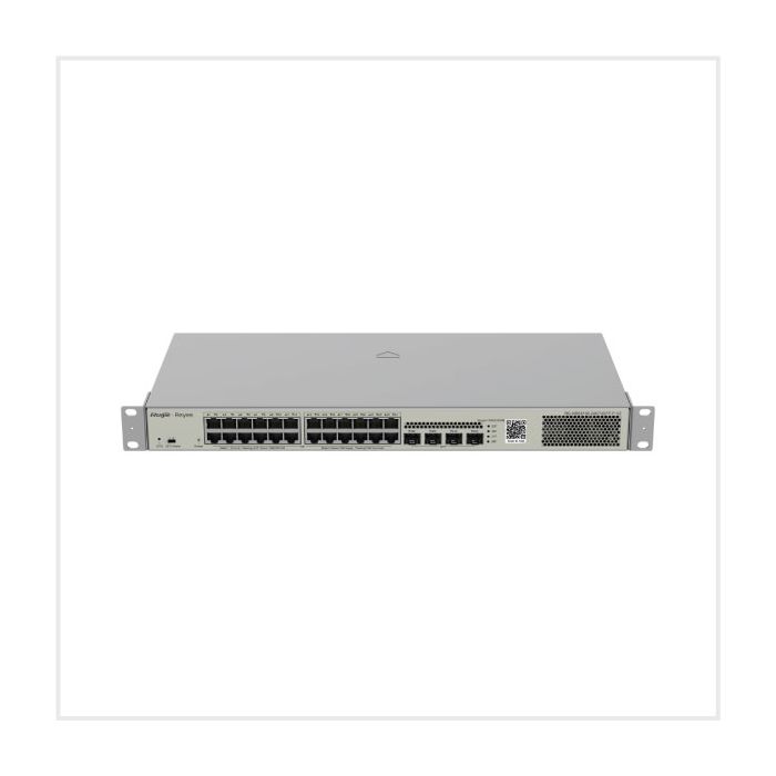 24-Port Gigabit Layer 2 Managed PoE Switch (V2), RG-NBS3100-24GT4SFP-P-V2 24-Port Gigabit Layer 2 Managed PoE Switch (V2), RG-NBS3100-24GT4SFP-P-V2