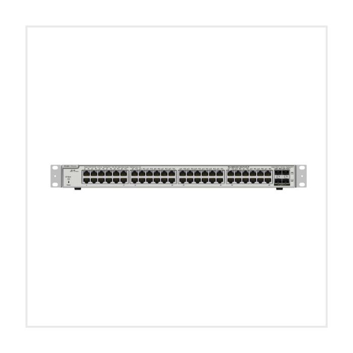 48-Port 10G Layer 2+ Managed PoE Switch, RG-NBS3200-48GT4XS-P 48-Port 10G Layer 2+ Managed PoE Switch, RG-NBS3200-48GT4XS-P