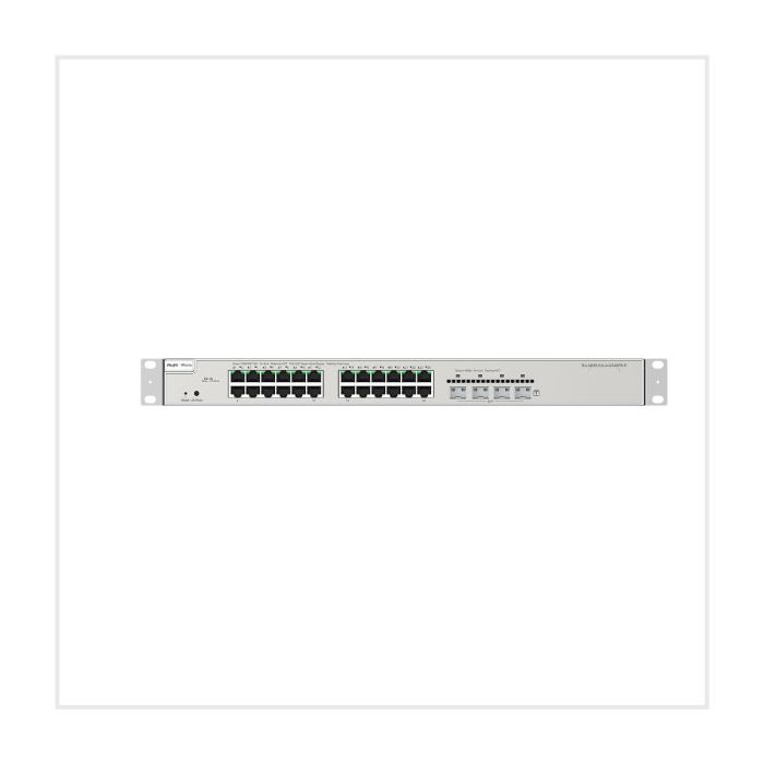24-Port Gigabit Layer L2+ Managed PoE Switch, RG-NBS5100-24GT4SFP-P 24-Port Gigabit Layer L2+ Managed PoE Switch, RG-NBS5100-24GT4SFP-P