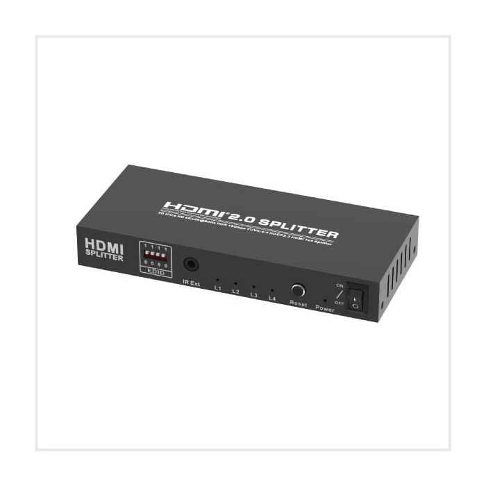 Titus HDMI2.0 1x4 Splitter (Ultra HD@60Hz), TD-SPLITTER1X4
