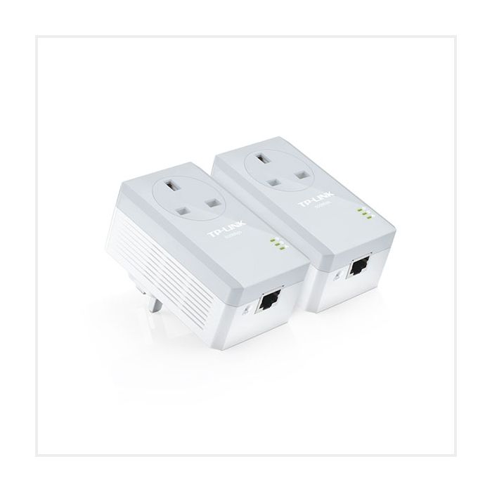 TP-Link AV600 Passthrough Powerline Starter Kit, TL-PA4010PKIT
