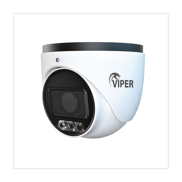 Viper 8MP Fixed Night Vision Turret Camera, TURVIP-4KC4-FW