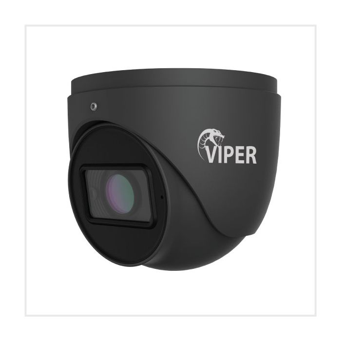 Viper 5MP HD Analogue IR Motorised Turret Camera (Grey Housing), TURVIP-5MP-HD2-MG