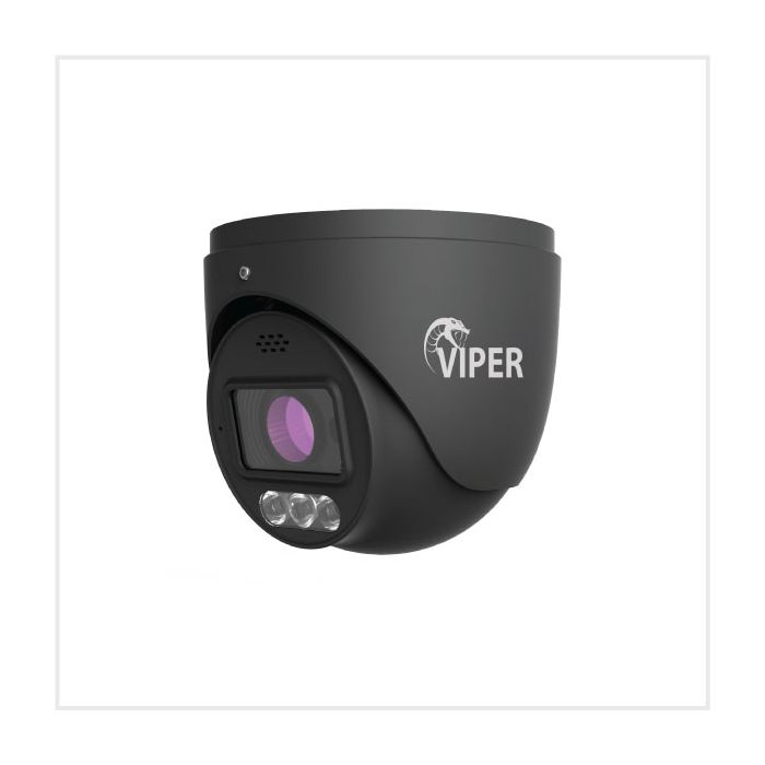 Viper 4K Dual Illumination AI Fixed Turret, TURVIP4K-AD2-FG