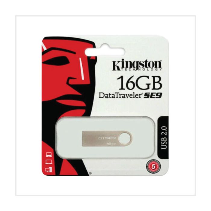 Kingston 16GB DataTraveler SE9 USB 2.0, USB-16GB